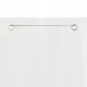 Балконски параван, бял, 100x240 см, оксфорд плат