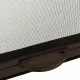 Ролетен комарник за прозорци, кафяв, 80x170 см