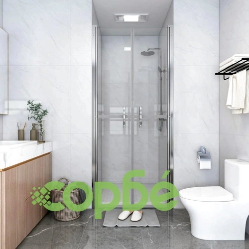 Врата за душ, прозрачно ESG стъкло, 71x190 см ➤ топ цена ➤ sorbe.bg