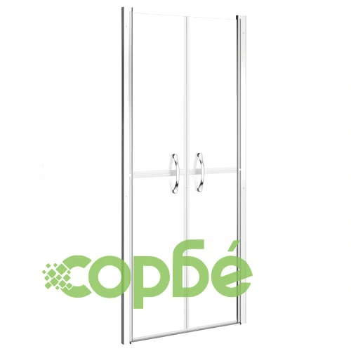 Врата за душ, полуматирано ESG стъкло, 81x190 см ➤ топ цена ➤ sorbe.bg
