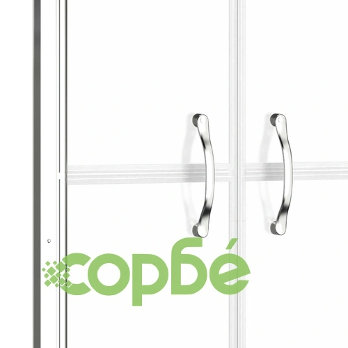 Врата за душ, полуматирано ESG стъкло, 86x190 см ➤ топ цена ➤ sorbe.bg