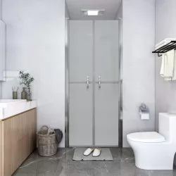 Врата за душ, матирано ESG стъкло, 76x190 см