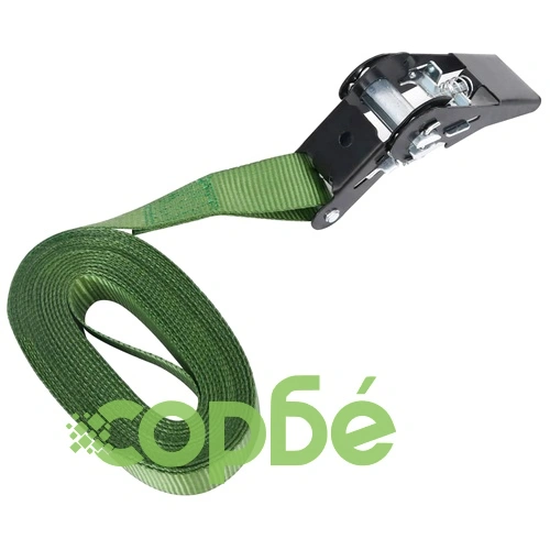 Укрепващи колани с тресчотки, 4 бр, 800 daN, 6 м, зелени ➤ топ цена ➤ sorbe.bg