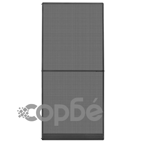Комарник за врати на панти, антрацит, 100x215 см ➤ топ цена ➤ sorbe.bg