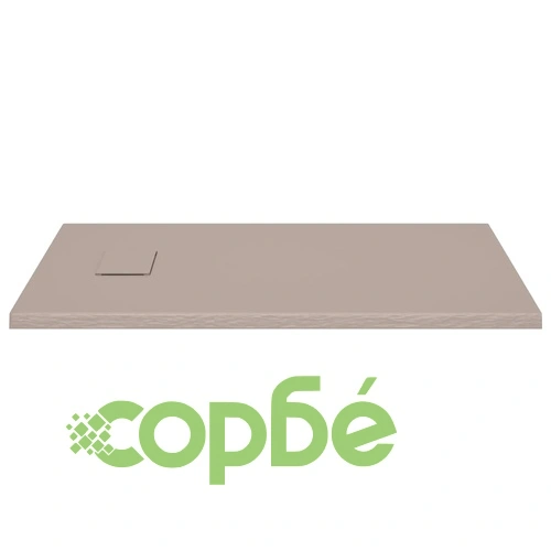 Душ корито, SMC, кафяво, 100x70 см ➤ топ цена ➤ sorbe.bg