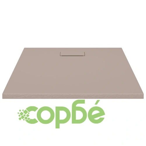 Душ корито, SMC, кафяво, 100x80 см ➤ топ цена ➤ sorbe.bg