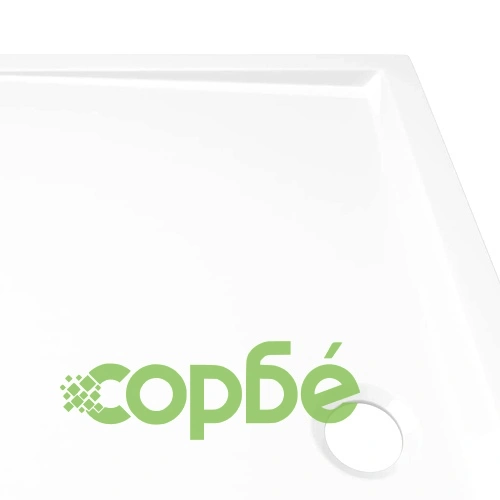 Правоъгълно ABS душ корито, бяло, 70x120 см ➤ топ цена ➤ sorbe.bg