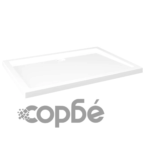 Правоъгълно ABS душ корито, бяло, 70x100 см ➤ топ цена ➤ sorbe.bg