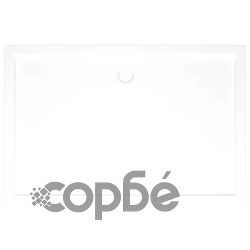 Правоъгълно ABS душ корито, бяло, 80x120 см ➤ топ цена ➤ sorbe.bg