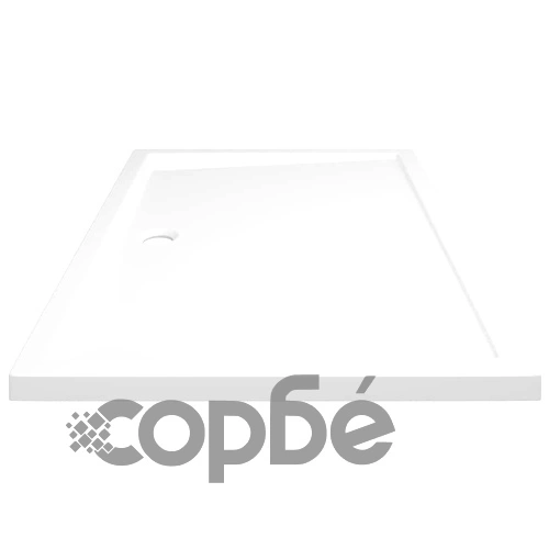 Правоъгълно ABS душ корито, бяло, 80x120 см ➤ топ цена ➤ sorbe.bg