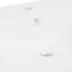 Мивка за вграждане с кран, 42x39x18 см, керамична, бяла