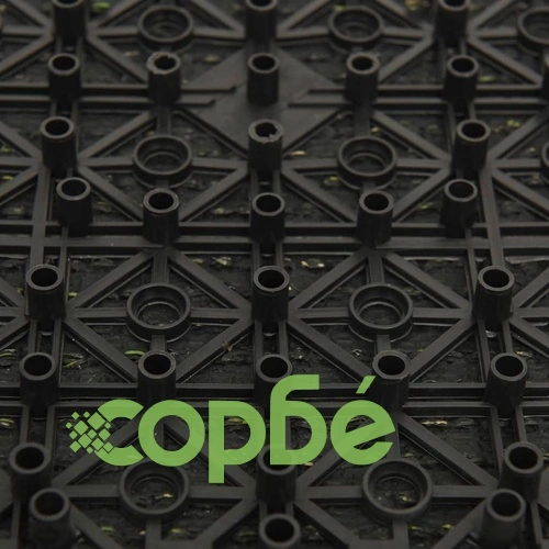 Плочки изкуствена трева, 11 бр, зелени, 30x30 см ➤ топ цена ➤ sorbe.bg