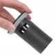 Сифон клик-клак с преливник, сив, 6,4x6,4x9,1 см