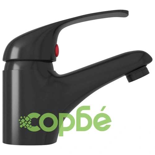 Смесител за мивка, черен, 13х10 см ➤ топ цена ➤ sorbe.bg
