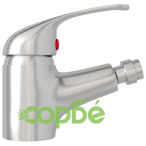 Смесител за биде, сребрист, 13х12 см ➤ топ цена ➤ sorbe.bg