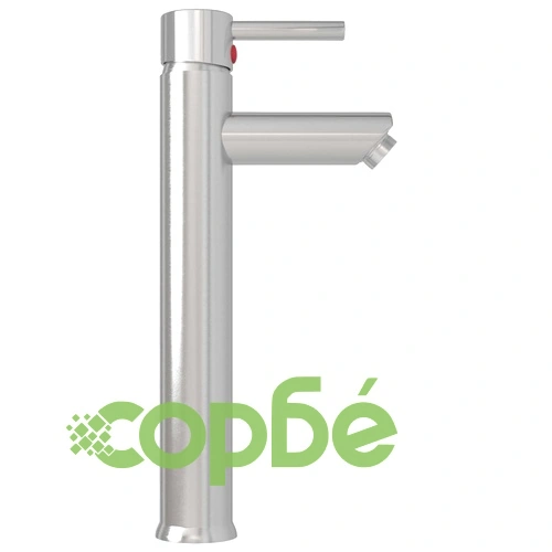 Смесител за баня, сребрист, 12х30 см ➤ топ цена ➤ sorbe.bg