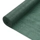 Засенчваща мрежа зелена 2x10 м HDPE 75 г/м² 