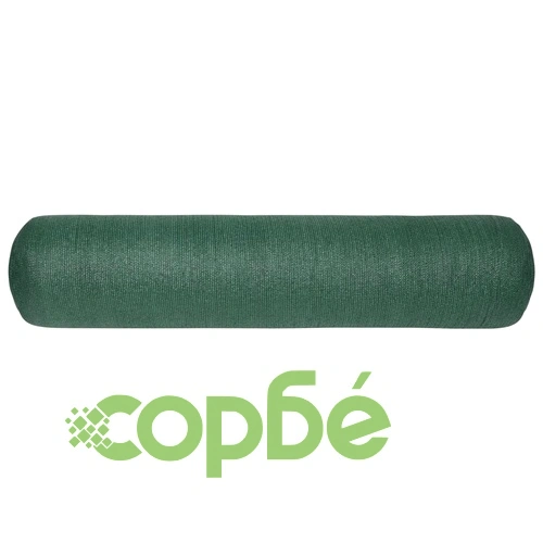 Засенчваща мрежа зелена 1,5x50 м HDPE 195 г/м²  ➤ топ цена ➤ sorbe.bg