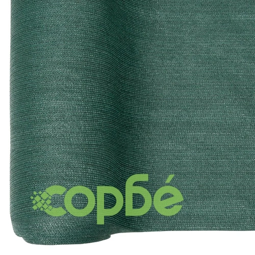 Засенчваща мрежа зелена 1,5x50 м HDPE 195 г/м²  ➤ топ цена ➤ sorbe.bg