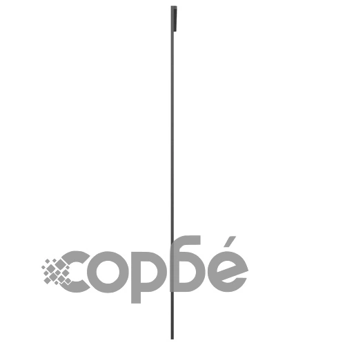 Плъзгаща врата алуминий и ESG стъкло 76x205 см черна ➤ топ цена ➤ sorbe.bg