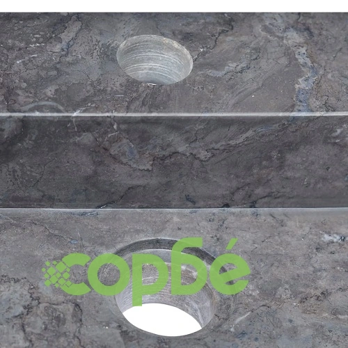 Черна мивка, 58x39x10 см, мрамор ➤ топ цена ➤ sorbe.bg