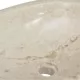 Кремава мивка, 53x40x15 см, мрамор
