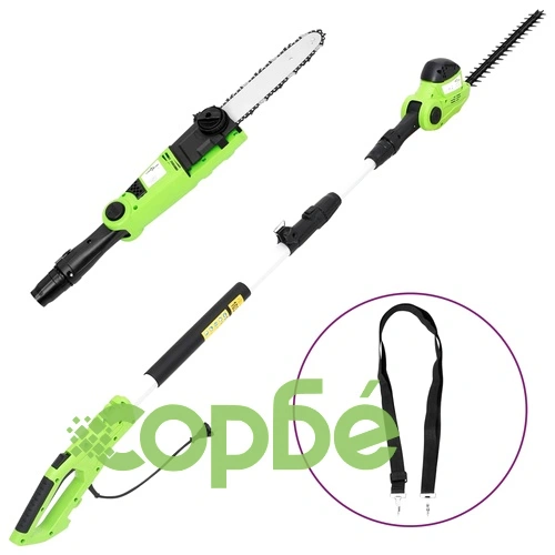 2-в-1 телескопичен трион/храсторез, 25/41 см, 710/550 W ➤ топ цена ➤ sorbe.bg