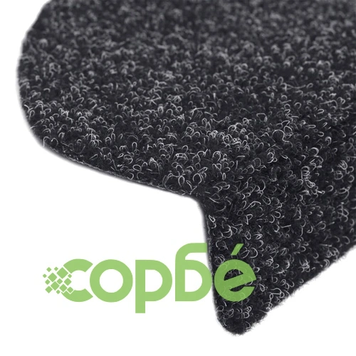 Самозалепващи се постелки за стълби, 5 бр., 56x17x3 см, черни, полукръгли ➤ топ цена ➤ sorbe.bg