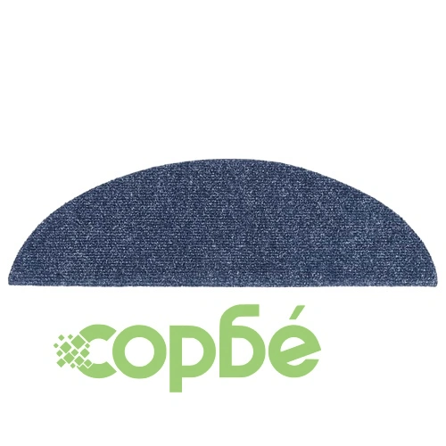 Изтривалки за стълби, самозалепващи се, 10 бр., 56x17x3 см, сини, полукръгли ➤ топ цена ➤ sorbe.bg