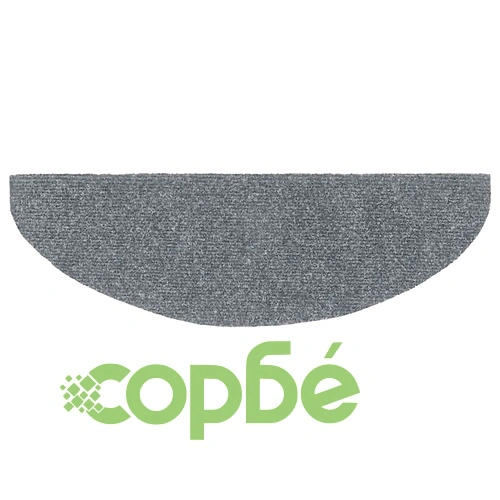 Изтривалки за стълби, самозалепващи се, 10 бр., 65x21x4 см, светлосиви, полукръгли, големи ➤ топ цена ➤ sorbe.bg