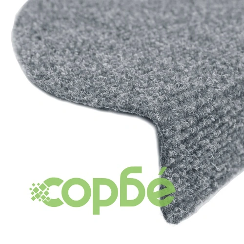 Изтривалки за стълби, самозалепващи се, 10 бр., 65x21x4 см, светлосиви, полукръгли, големи ➤ топ цена ➤ sorbe.bg