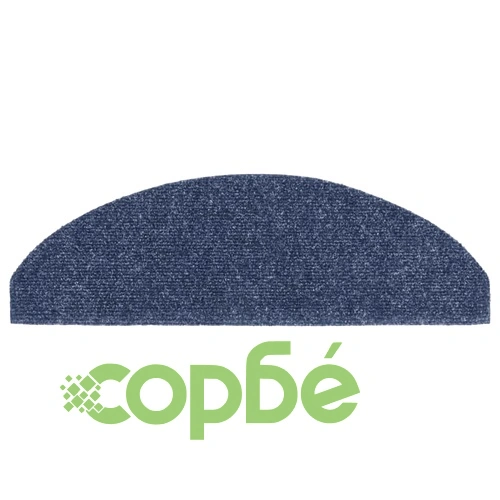 Изтривалки за стълби, самозалепващи се, 10 бр., 65x21x4 см, сини, полукръгли, големи ➤ топ цена ➤ sorbe.bg