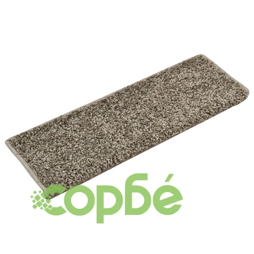 Изтривалки за стълби, 5 бр., 65x21x4 см, сиви, с правоъгълен кант ➤ топ цена ➤ sorbe.bg