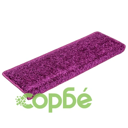 Изтривалки за стълби, 10 бр., 65x21x4 см, лилави, правоъгълни, кант ➤ топ цена ➤ sorbe.bg