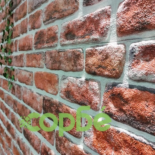 3D стенни панели с дизайн на тъмнокафяви тухли 10 бр EPS ➤ топ цена ➤ sorbe.bg