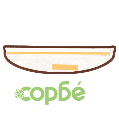 Постелки за стъпала, 15 бр, кафяви, 56x17x3 см ➤ топ цена ➤ sorbe.bg