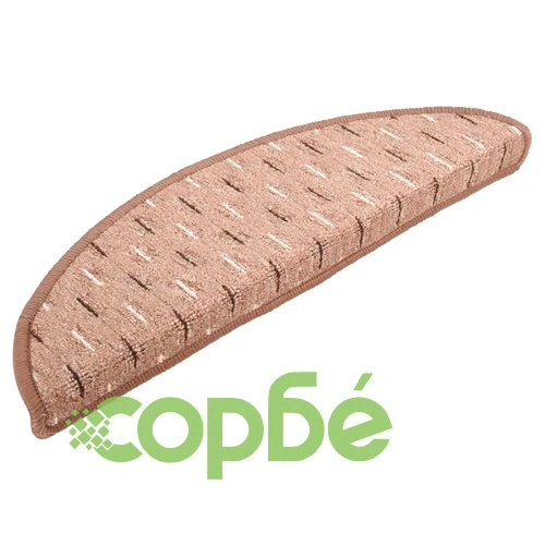 Постелки за стъпала, 15 бр, кафяви, 56x17x3 см ➤ топ цена ➤ sorbe.bg