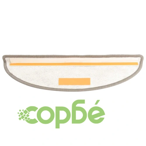 Постелки за стъпала, 15 бр, сиви, 56x17x3 см ➤ топ цена ➤ sorbe.bg