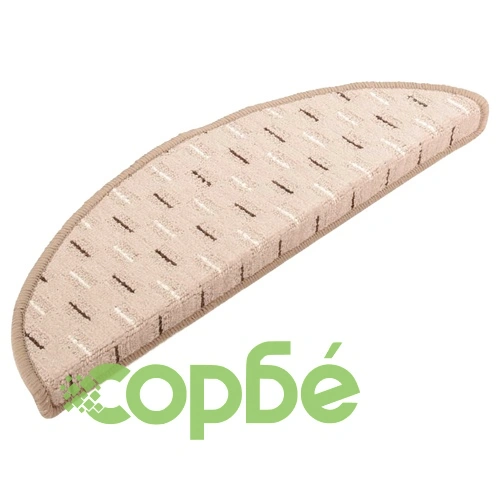 Постелки за стъпала, 15 бр, матово сиви, 56x17x3 см ➤ топ цена ➤ sorbe.bg