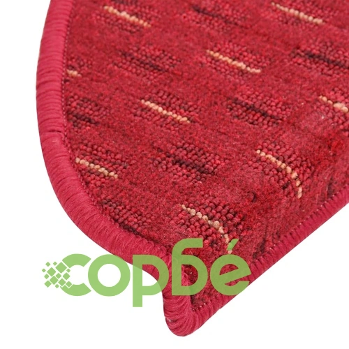 Постелки за стъпала, 15 бр, червени, 65x21x4 см ➤ топ цена ➤ sorbe.bg