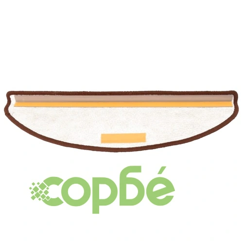 Постелки за стъпала, 15 бр, кафяви, 65x21x4 см ➤ топ цена ➤ sorbe.bg