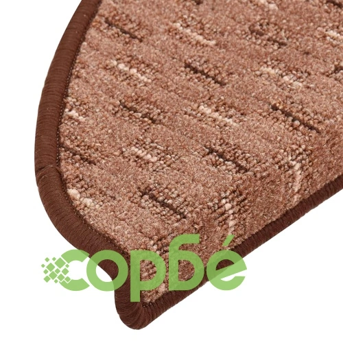 Постелки за стъпала, 15 бр, кафяви, 65x21x4 см ➤ топ цена ➤ sorbe.bg