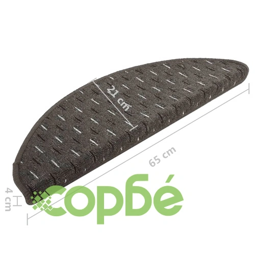 Постелки за стъпала, 15 бр, антрацит, 65x21x4 см ➤ топ цена ➤ sorbe.bg