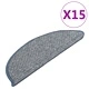 Постелки за стъпала, 15 бр, сини, 56x17x3 см