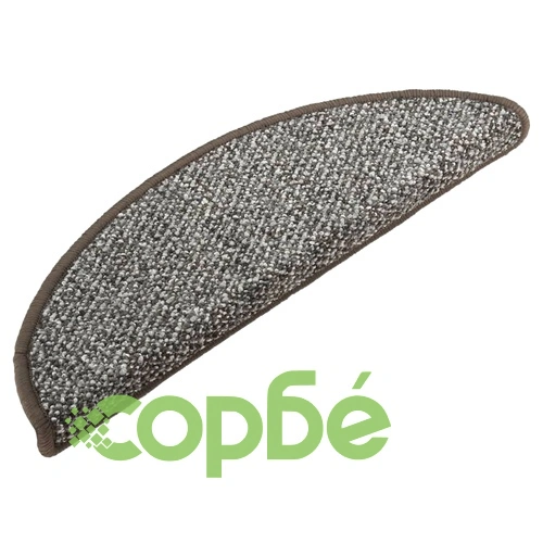 Постелки за стъпала, 15 бр, тъмносиви, 56x17x3 см ➤ топ цена ➤ sorbe.bg