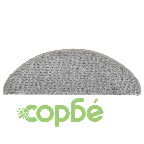 Постелки за стъпала, 15 бр, сиви, 65x21x4 см ➤ топ цена ➤ sorbe.bg