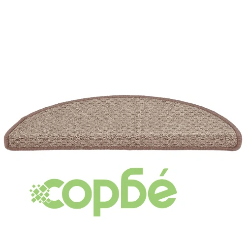 Постелки за стъпала, 15 бр, кафяви, 65x21x4 см ➤ топ цена ➤ sorbe.bg