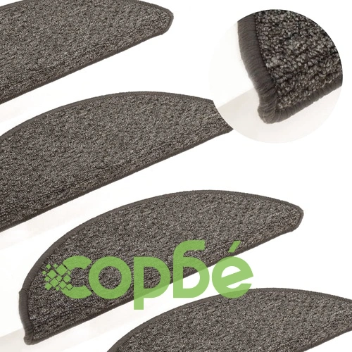 Постелки за стъпала, 15 бр, антрацит, 65x21x4 см ➤ топ цена ➤ sorbe.bg
