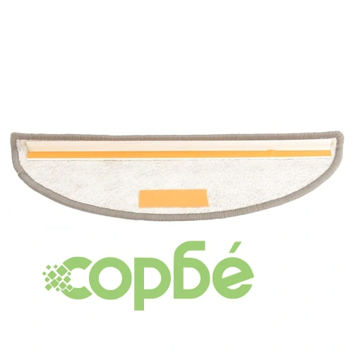 Постелки за стъпала, 15 бр, светлосиви, 56x17x3 см ➤ топ цена ➤ sorbe.bg