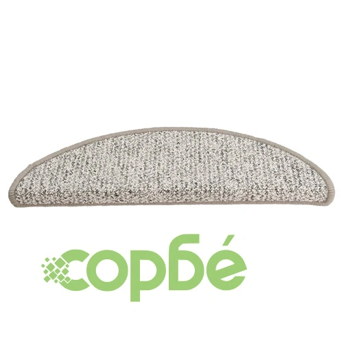 Постелки за стъпала, 15 бр, светлосиви, 65x21x4 см ➤ топ цена ➤ sorbe.bg